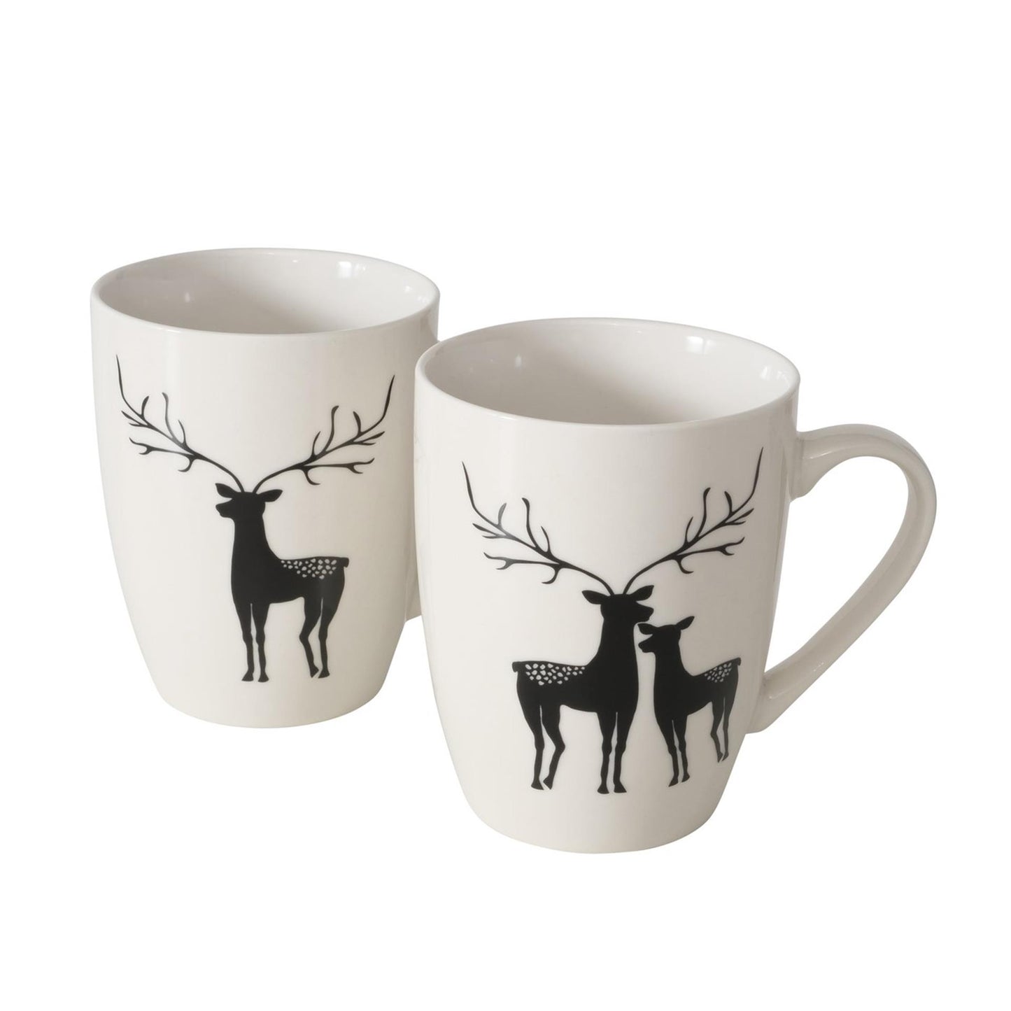 Boltze home cup reno h10,5cm blanco y negro