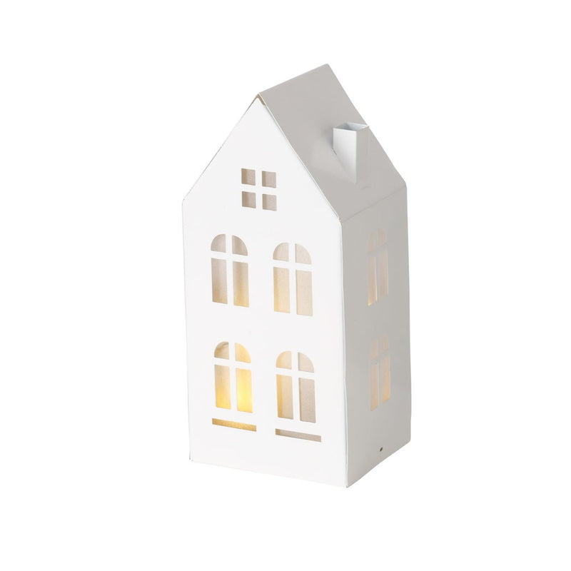 Boltze home deco casa domizil metallo led h22,3cm