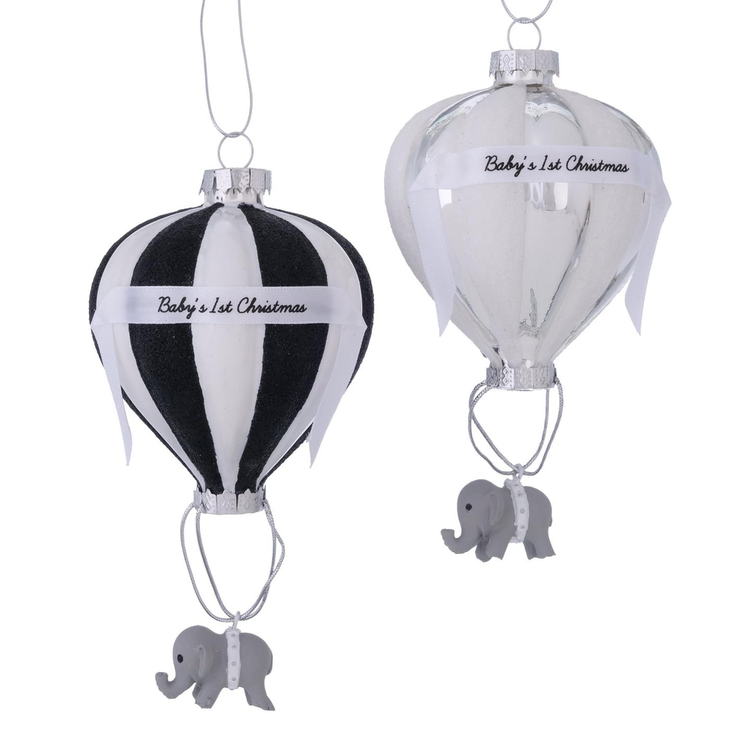 Boltze home Percha navideña bebés 1er globo navideño