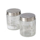 Boltze home tarro de cristal con árboles de Navidad 625 ml