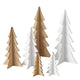 Boltze home image Albero di Natale 3D set da 3 MDF