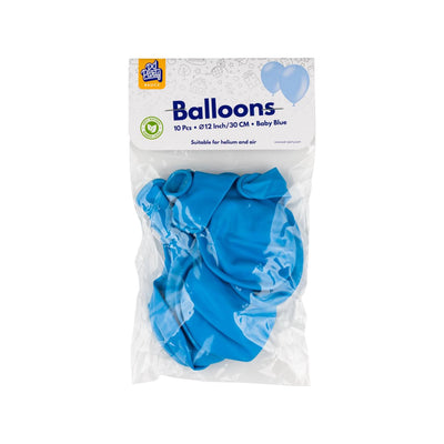Globos 10 ST Baby Blue