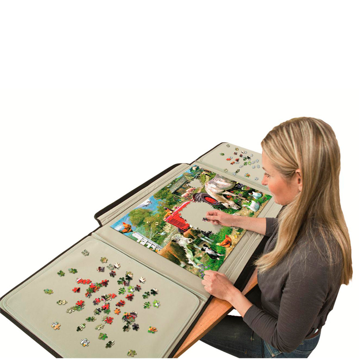 Jumbo Portapuzzle 1000 piezas 80 x 59 cm