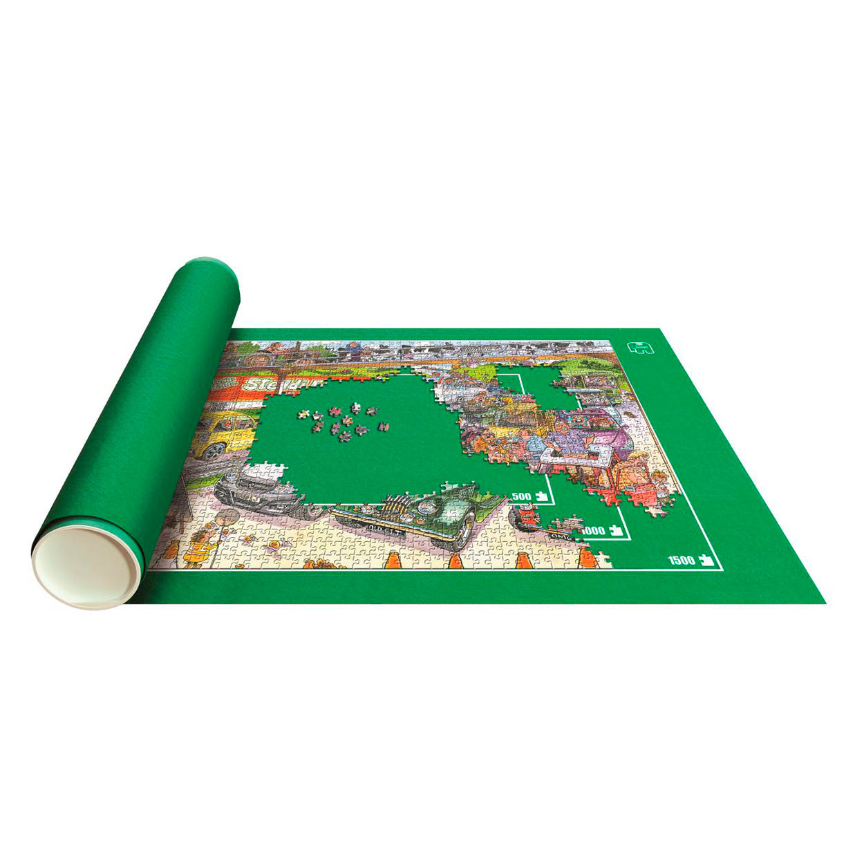 Mats de rompecabezas jumbo rolmat 500 - 1500st.