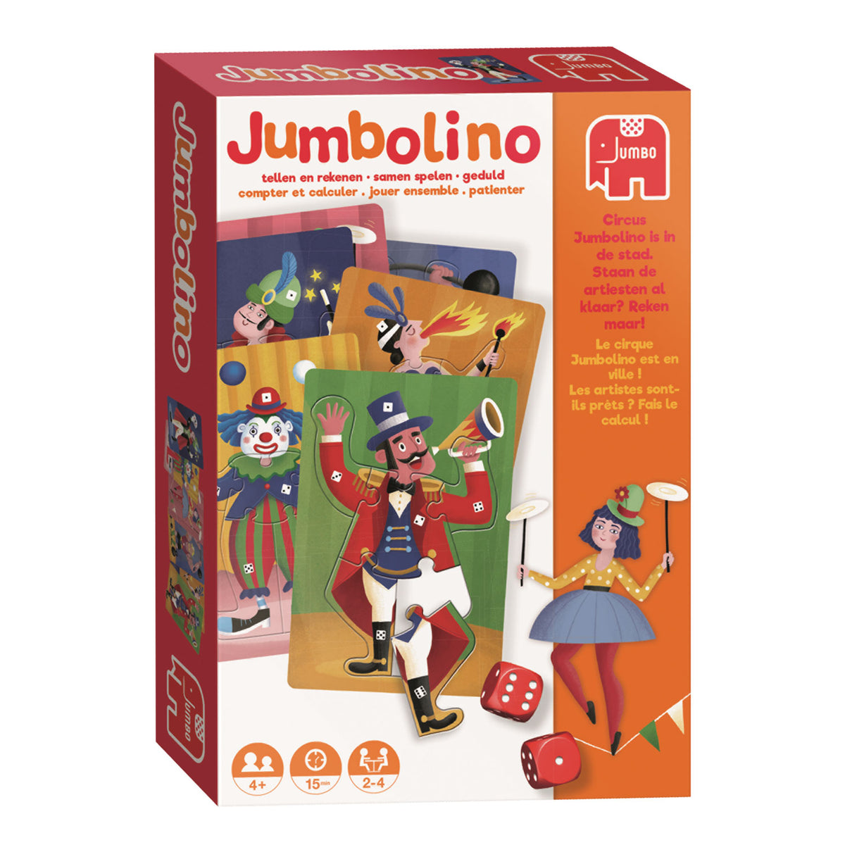 Jumbo lino puzzel dobbelspel