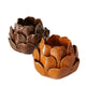 Boltze home portavelas flor maleva h10cm