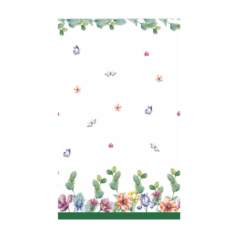 Mantel Duni mariposas ventosas 138 x 220 cm | 2 piezas