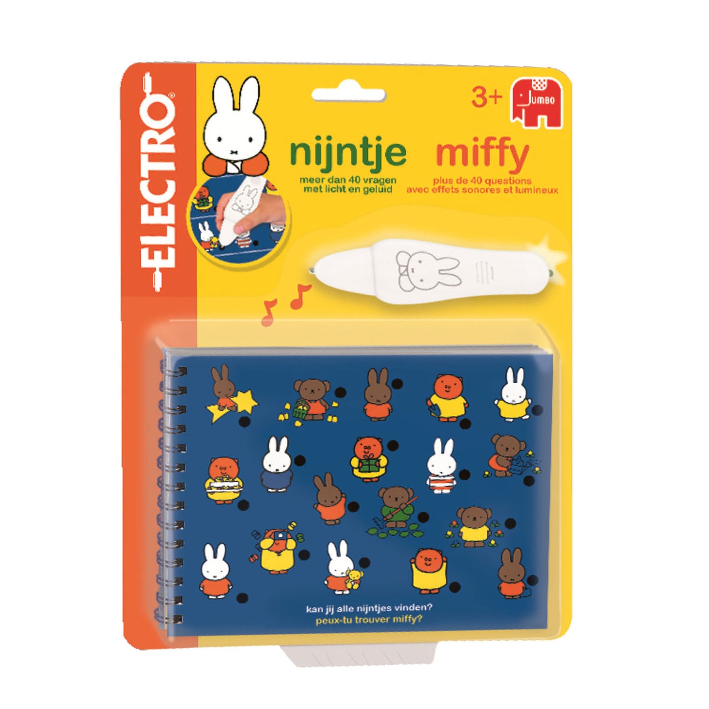 Electro jumbo nijntje wonderpen blister educatief spel