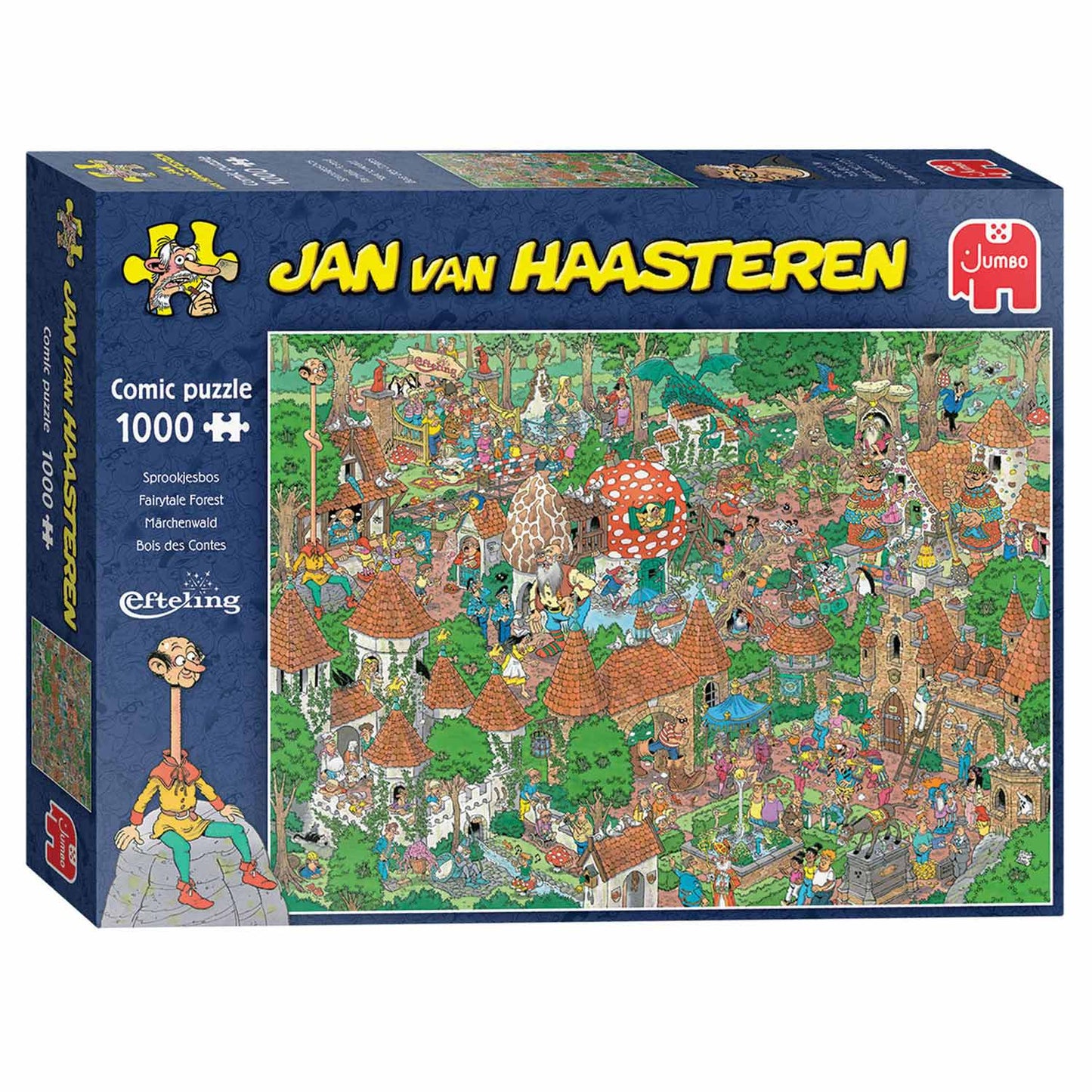 Jan van Haasteren Legpuzzle - Efteling Sprookjesbos, 1000.