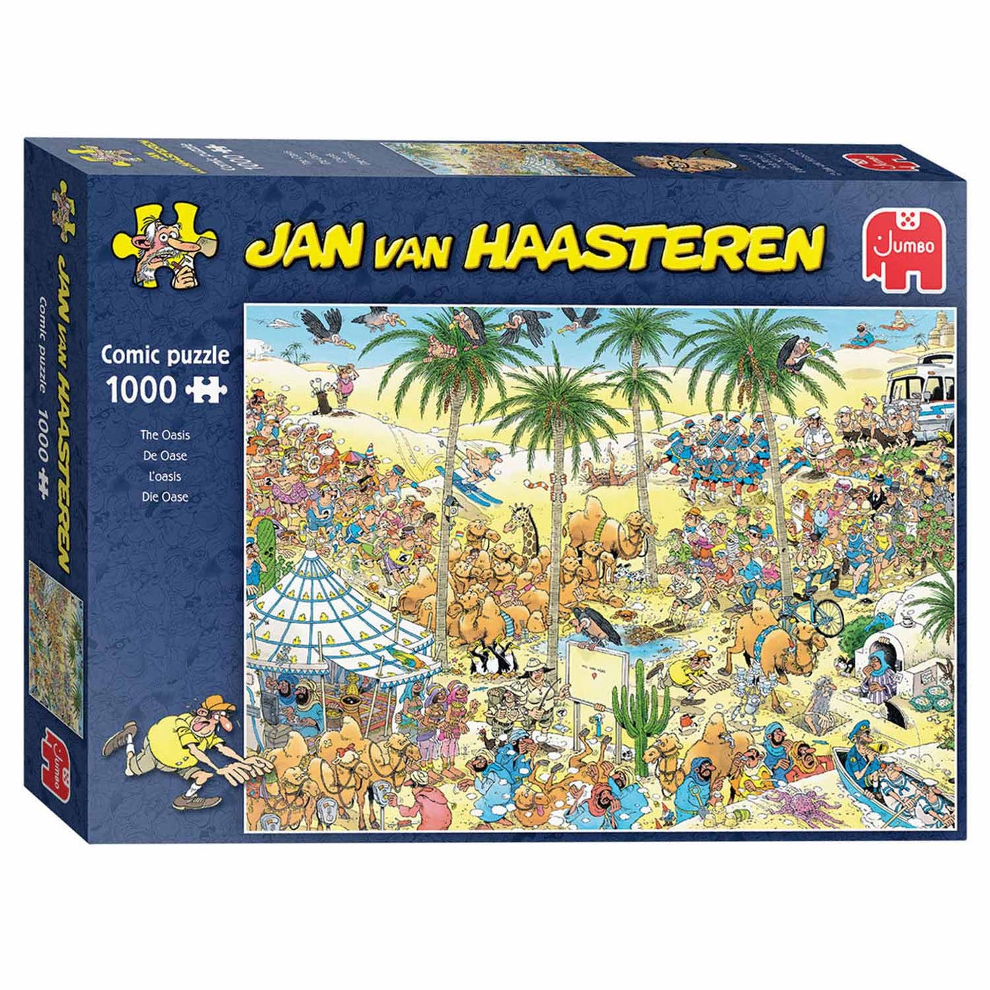 Jan Van Haasteren Pluzzle - De Oase, 1000.