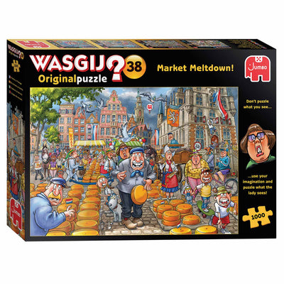 Jumbo - legpuzzel Wasgij Kaasalarm 1000 stukjes