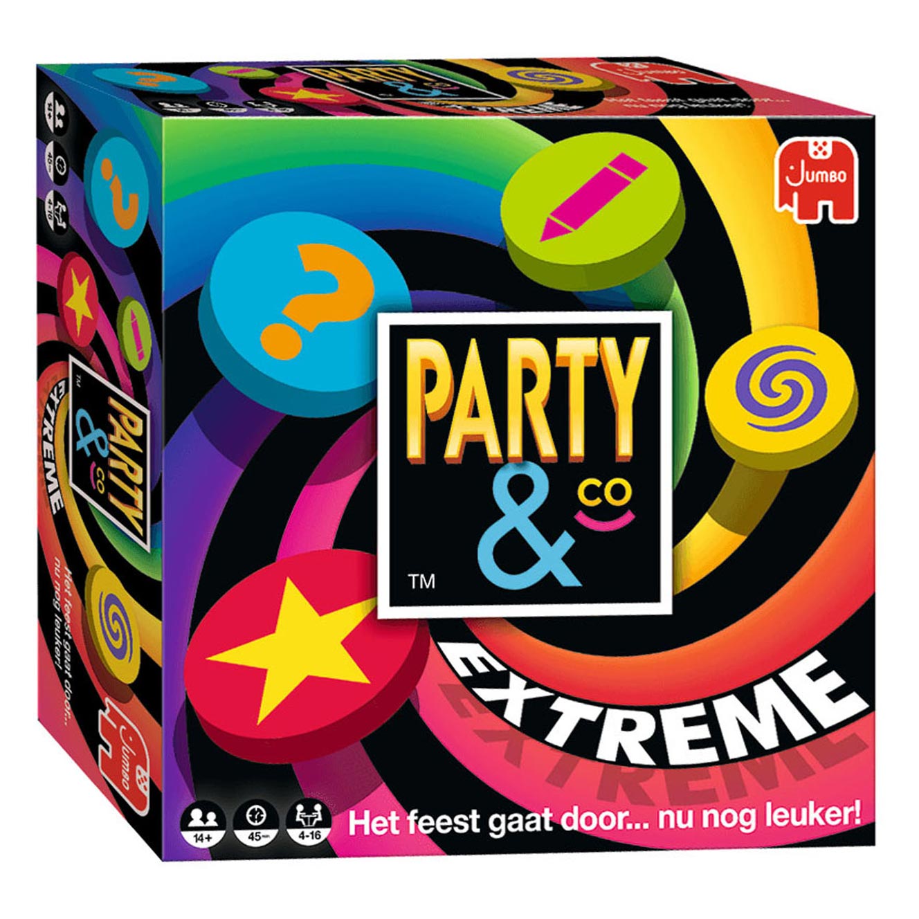Jumbo party co extreme bordspel