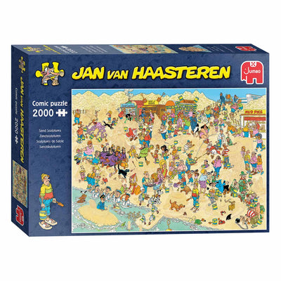 Jan Van Haasteren Legpuzzle - Esculturas de arena, 2000.