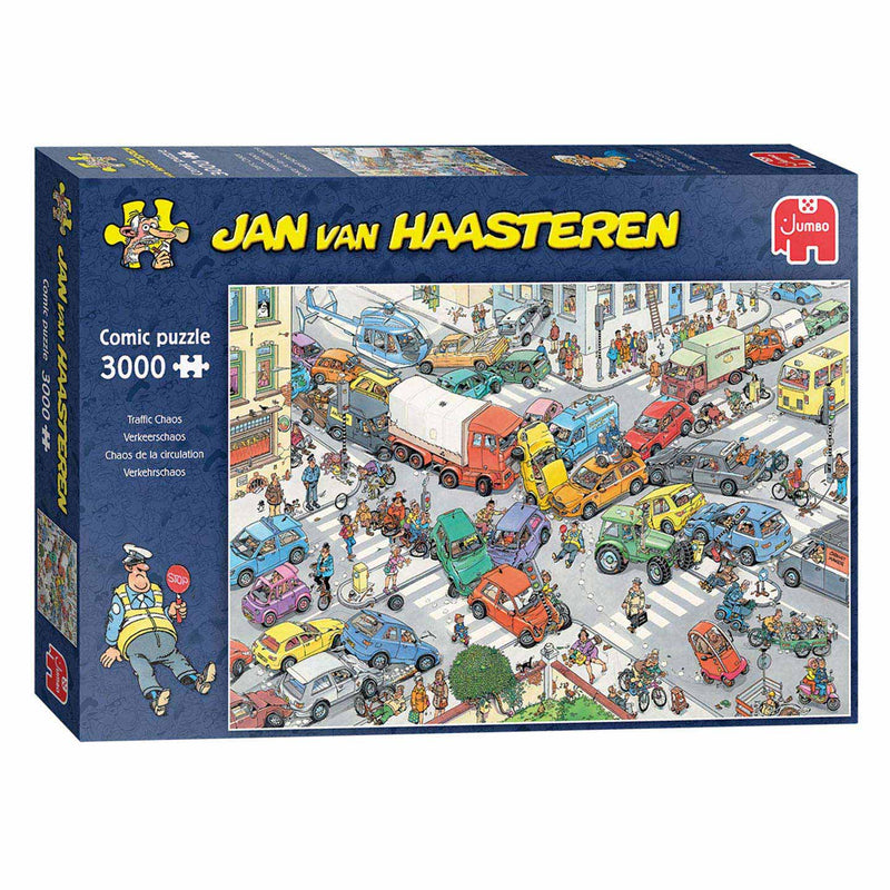 Jan Van Haasteren Legpuzzle - Caos traffico, 3000st.