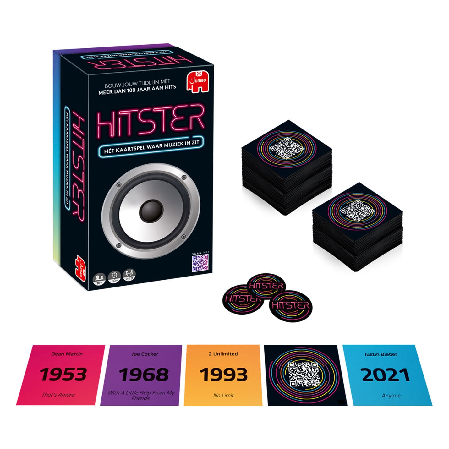 Juego de música jumbo hitster