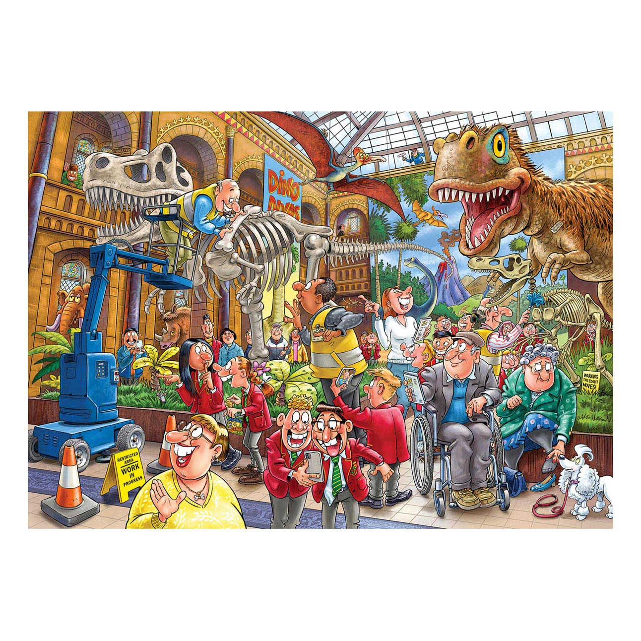 Jumbo Washing Mystery 24 - Panic nel museo, 1000st.