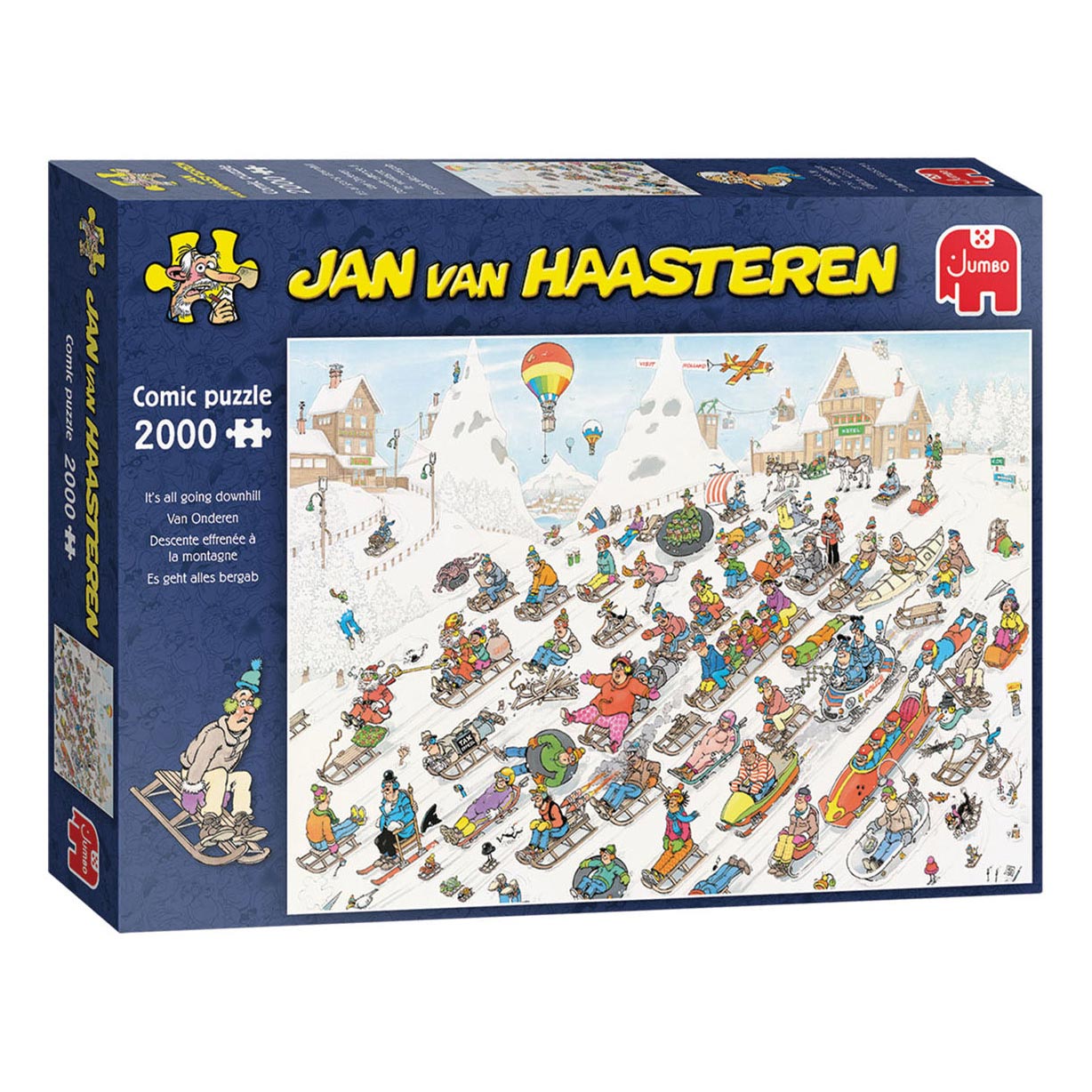 Jan Van Haasteren - Desde abajo!, 2000.