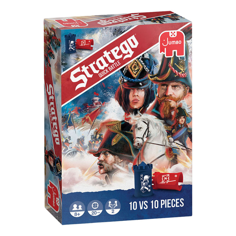 Jumbo Card Game Stratego BAPY BATTION