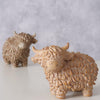 Boltze home figura mucca buffy h7.5x10cm in resina