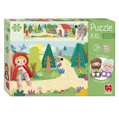 Gourla gamba Puzzel XXL Lostkap, 30st.