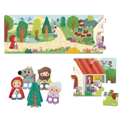 Gourla gamba Puzzel XXL Lostkap, 30st.