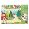 Jumbo goula legpuzzel xxl roodkapje, 30st.