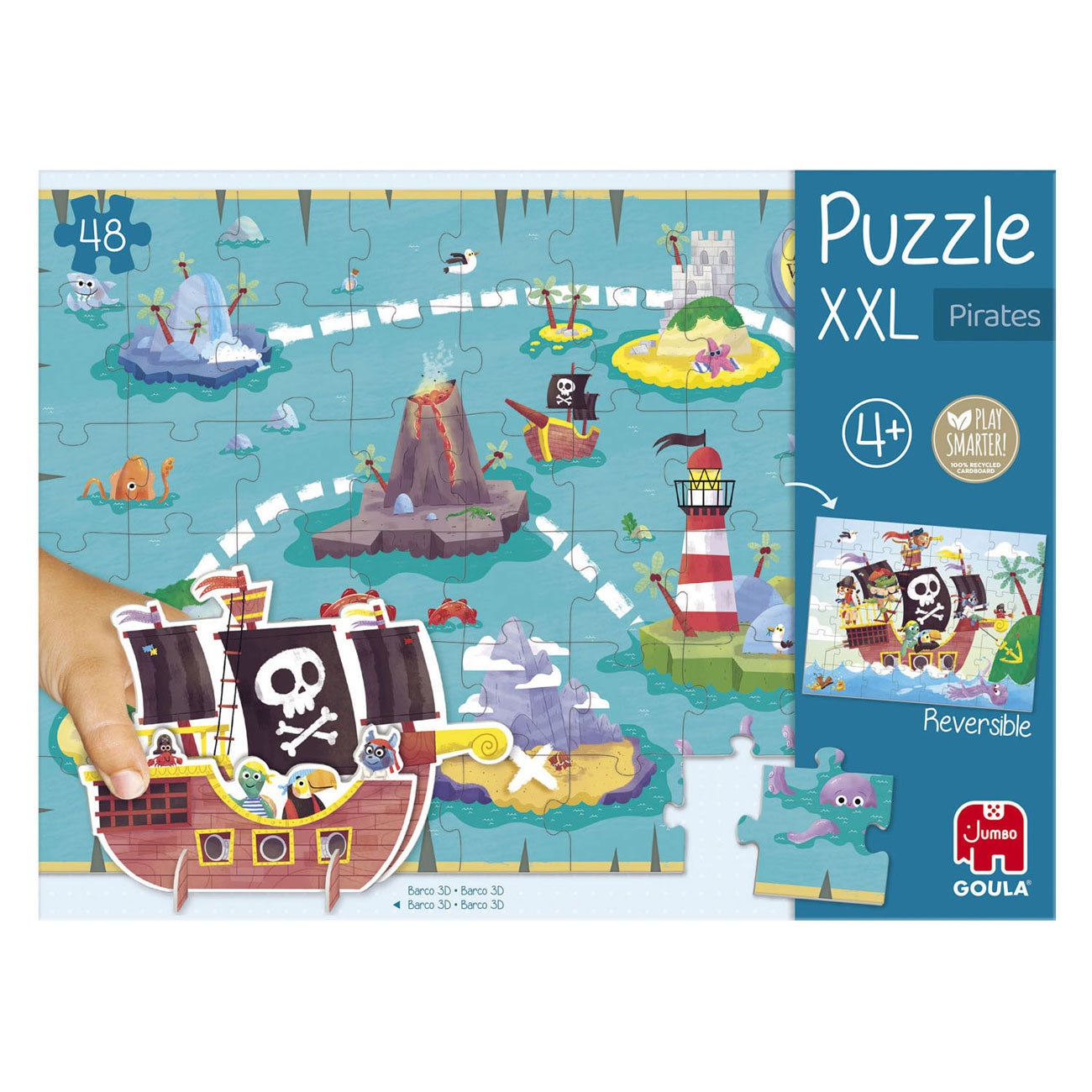 Goula jigsaw puzzle XXL Pirates, 48st.