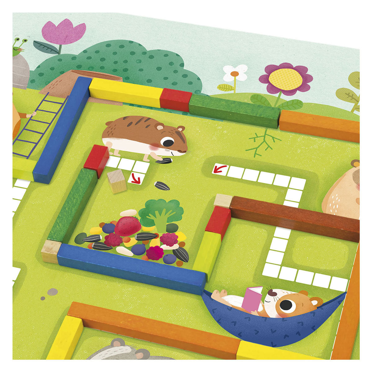 Goula Hamsters da 1 a 10 gioco di calcolo educativo