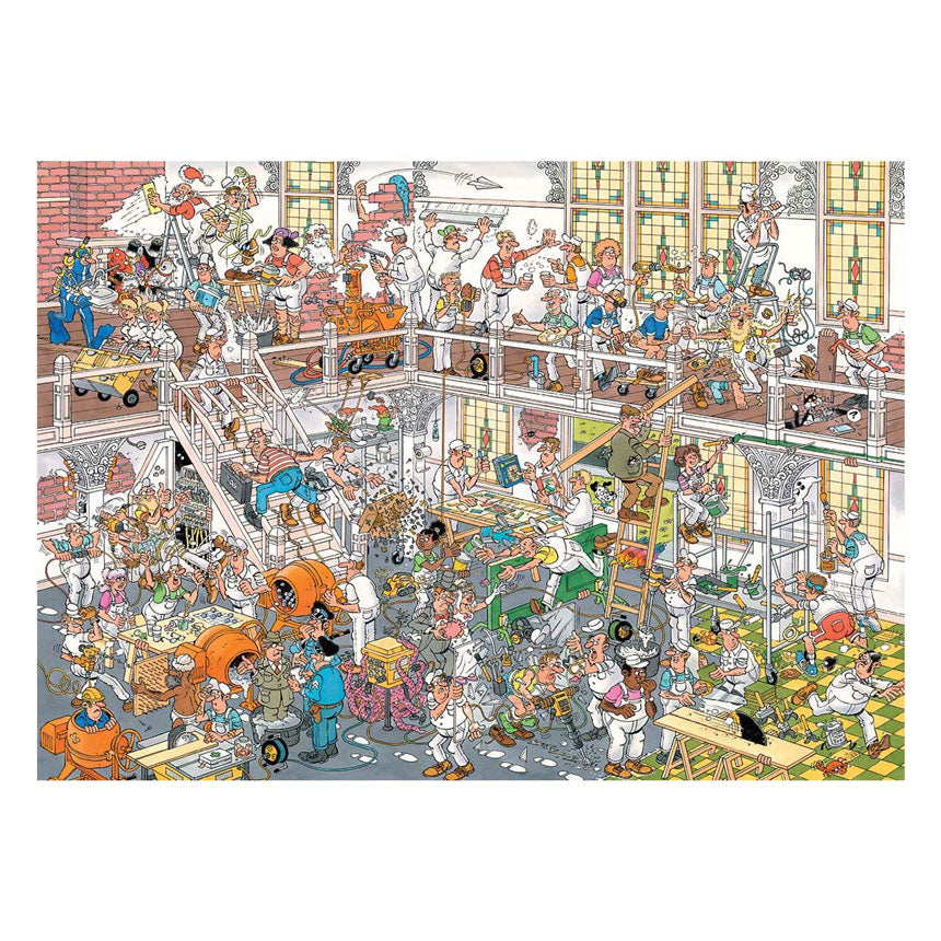 Jan van Haasteren puzzle puzzle Come non fare lavori dispari, 2x1000st.