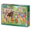 Scuola di equitazione Jumbo legpuzzzel, 1000pz.