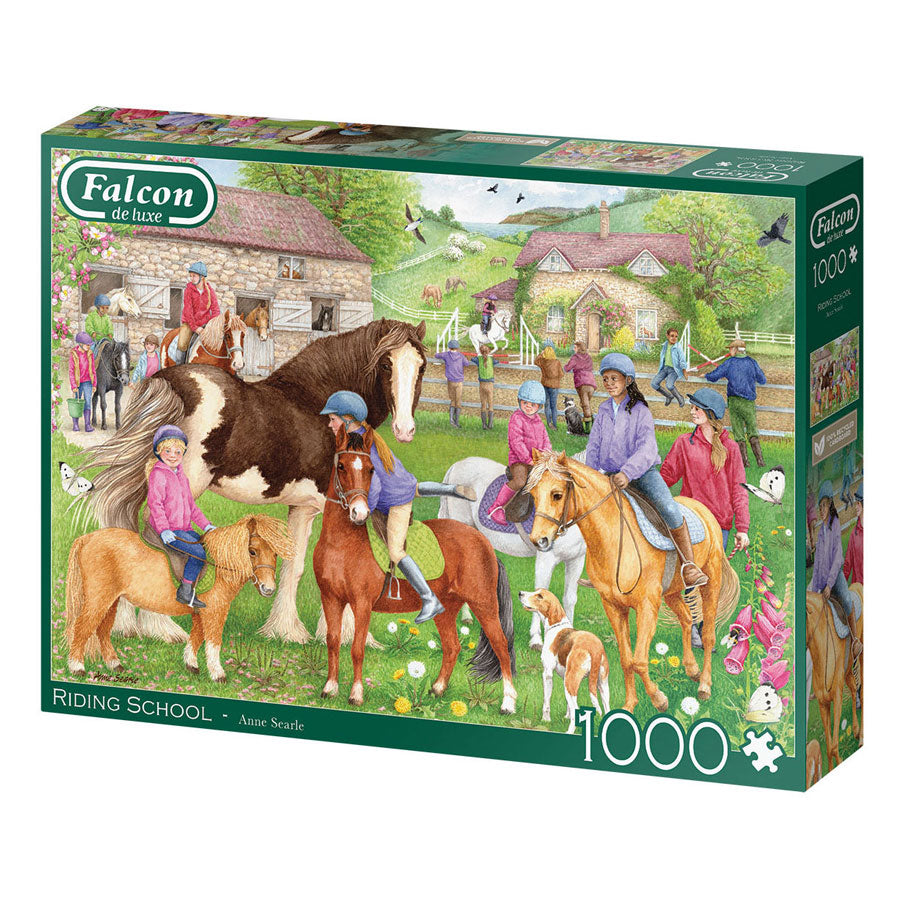 Scuola di equitazione Jumbo legpuzzzel, 1000pz.