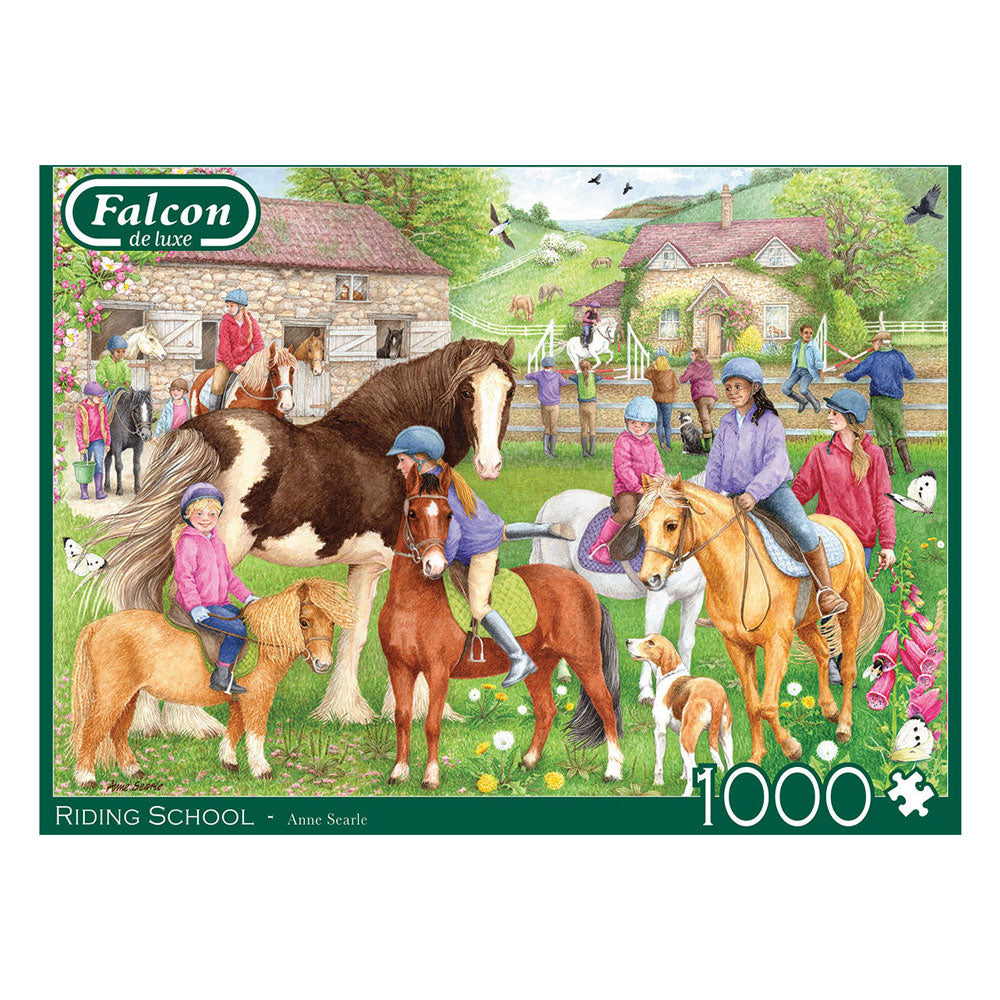 Scuola di equitazione Jumbo legpuzzzel, 1000pz.