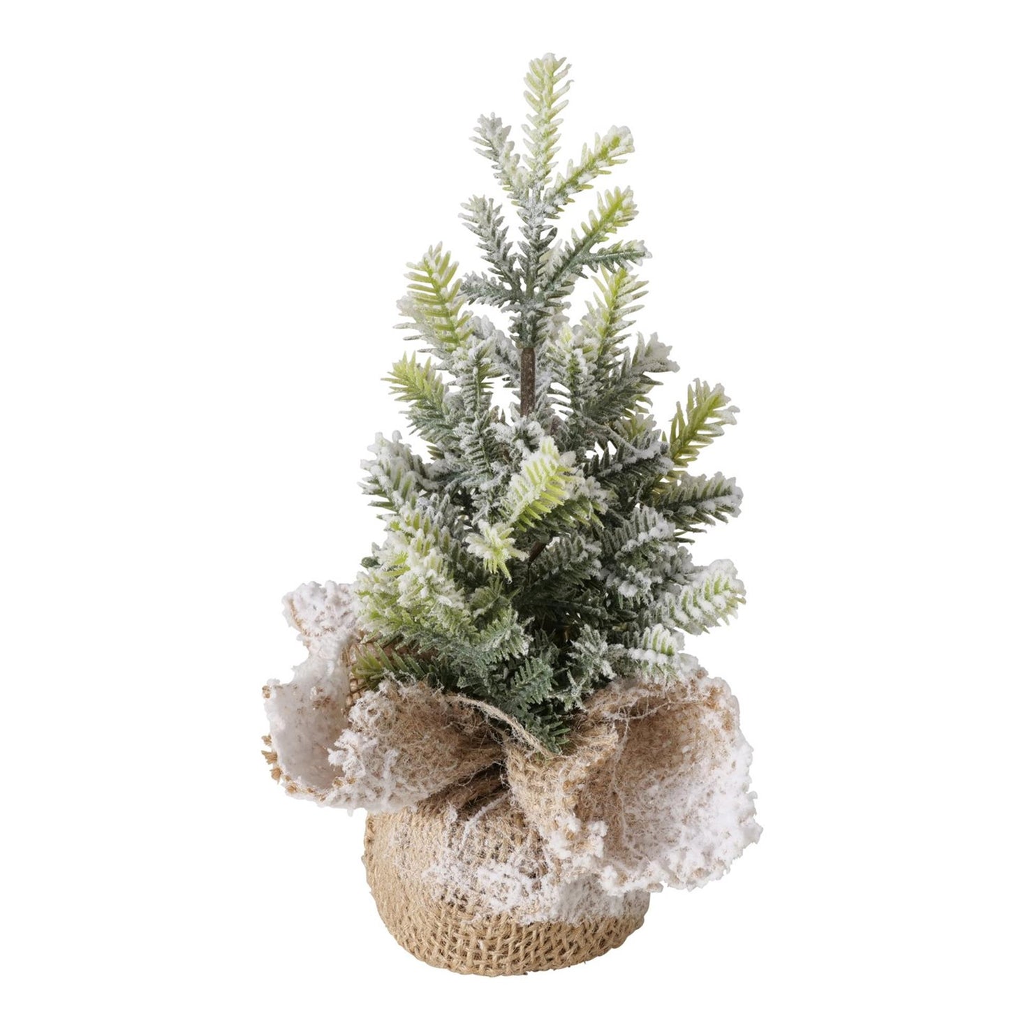 Boltze home Árbol de Navidad nevado h22cm