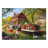 Jumbo falcon legpuzzzel - countryside locks, 1000st. - afbeelding 1