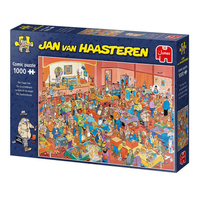 Puzzle jumbo jan van haassten de goochelbeurs 1000 pezzi