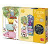 Puzzle reversible goula jumbo xxl granja día y noche, 27 uds.