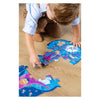 Puzzle reversible goula jumbo xxl granja día y noche, 27 uds.