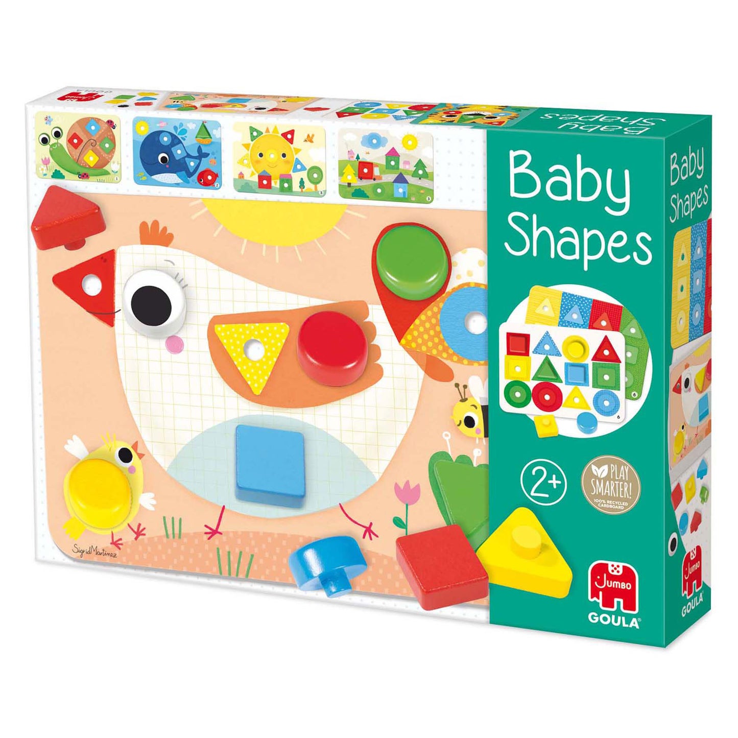 Jumbo goula - il bambino modella il gioco delle forme