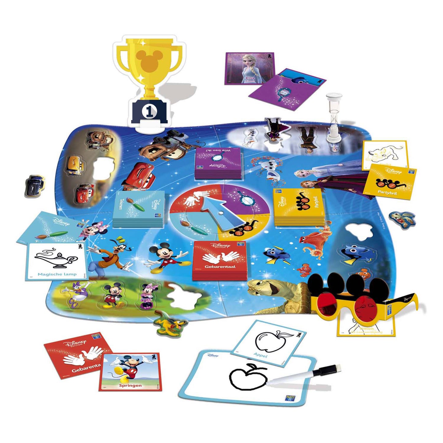 Festa di giochi Disney e co
