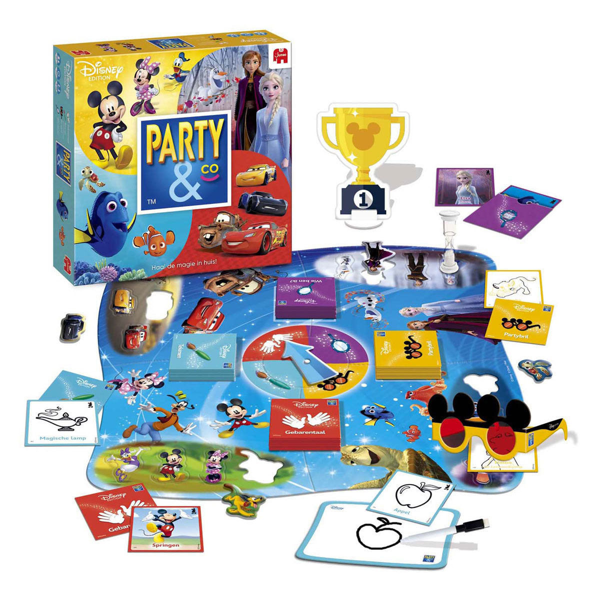 Festa di giochi Disney e co