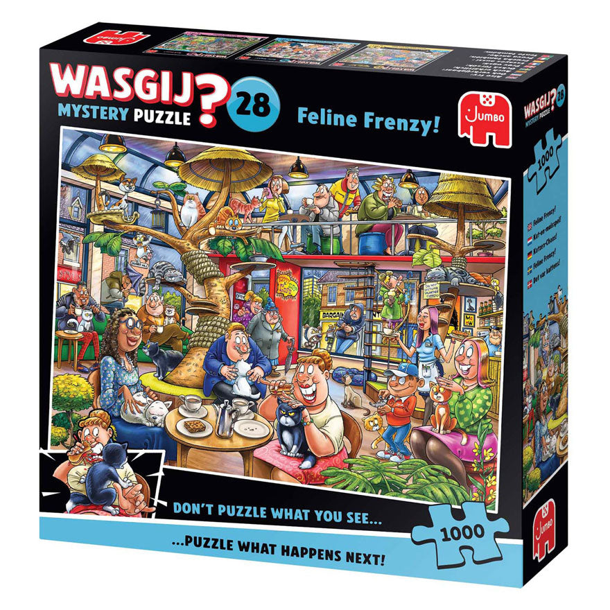 Wasping Puzzle Mystery Cat and Mouse Game 1000 pezzi