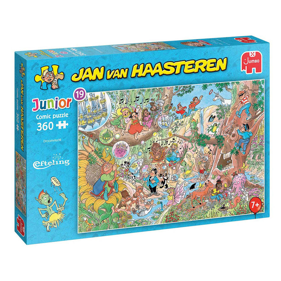 Jumbo Jan van Haasteren puzzle junior Efteling volo da sogno, 360 pz.
