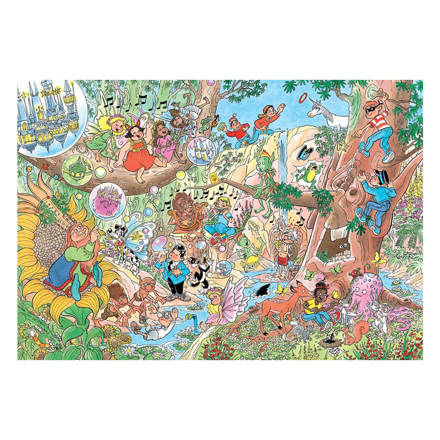 Jumbo Jan van Haasteren puzzle junior Efteling volo da sogno, 360 pz.