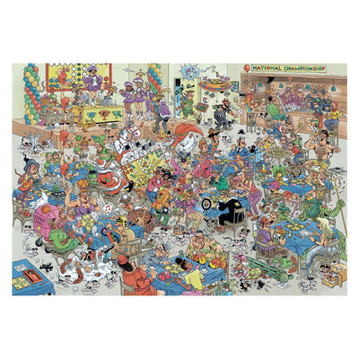Jumbo jvh puzzel nk mens erger je niet 2000st