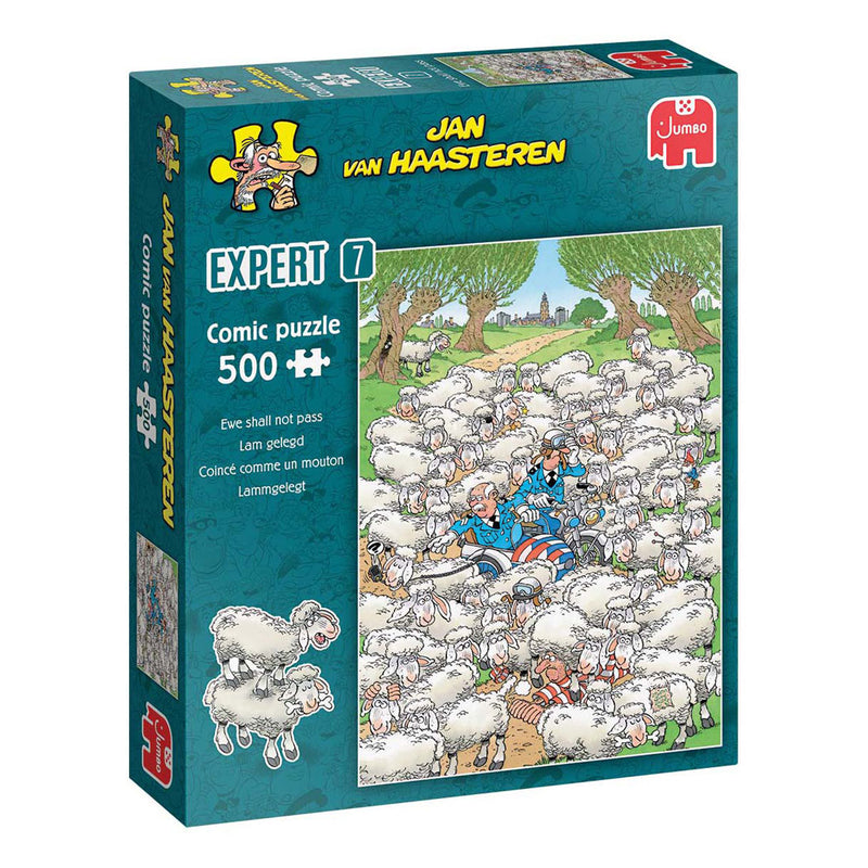 Jan van haasteren legpuzzel expert 7 - lam gelegd, 500st.