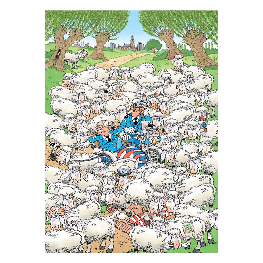 Jan van haasteren legpuzzel expert 7 - lam gelegd, 500st.