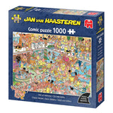 Jumbo puzzel jvh op hete kolen 1000pcs - afbeelding 3