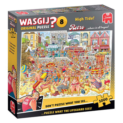Jumbo wasgij retro original 8 legpuzzel - vloed!, 1000st.