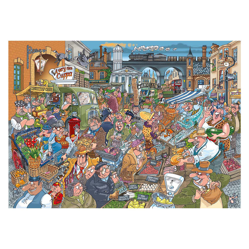 Jumbo wasgij destino 26 puzzle - pieno di bio!, ​​1000 pezzi.