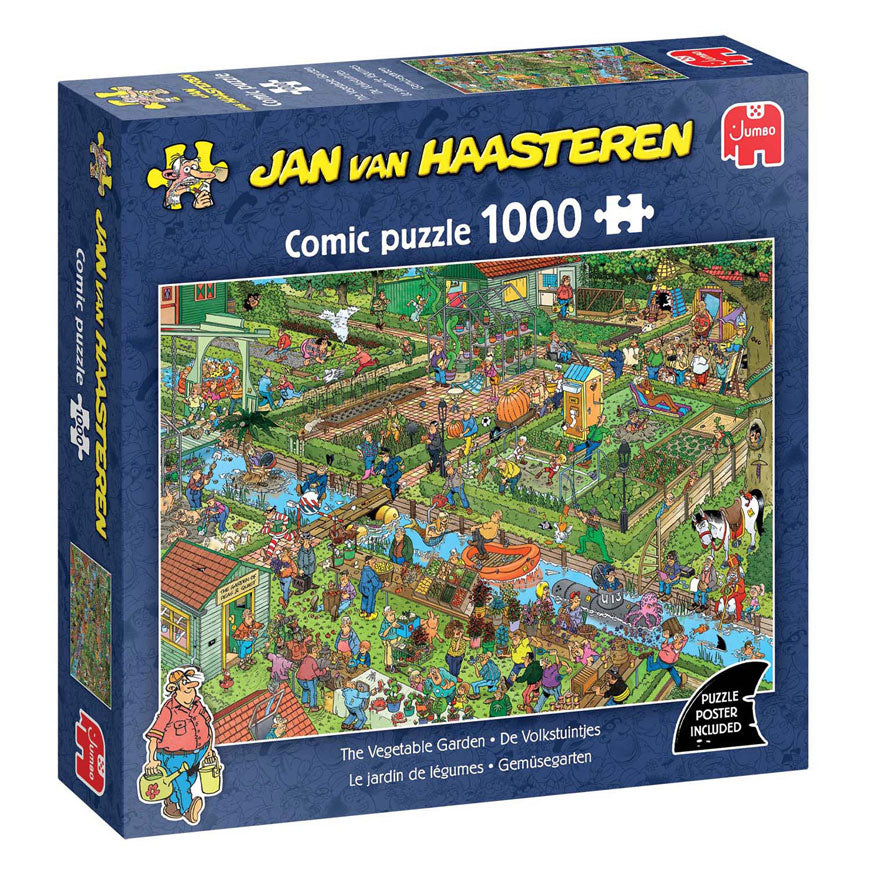 Puzzle Jan van Haasteren - Orti, 1000 pezzi.